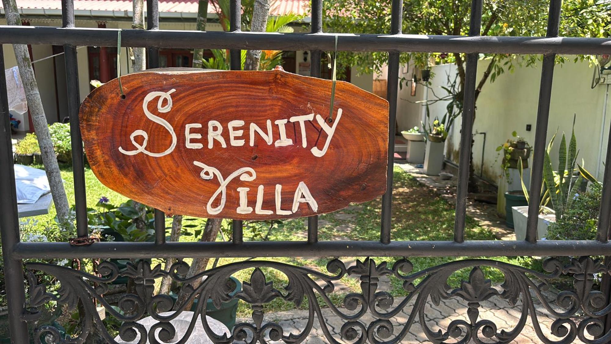 Serenity Villa Hikkaduwa Eksteriør bilde